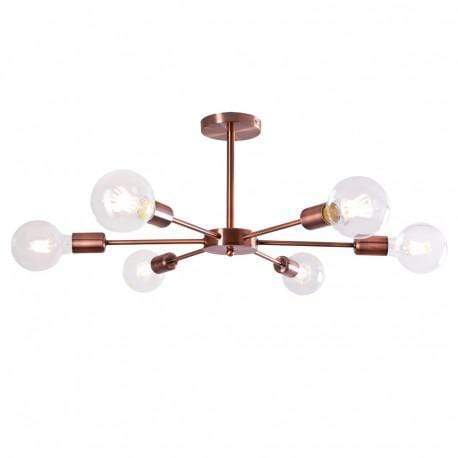 Plafonnier design Metal Lux Global Bronze Métal 262.315.04 – Plafonniers  design chez Luminaires Online