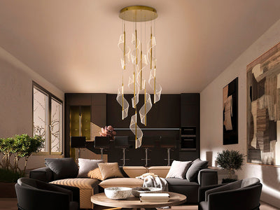 Comment Choisir un Lustre pour un Haut Plafond Jusqu’à 5 Mètres ?