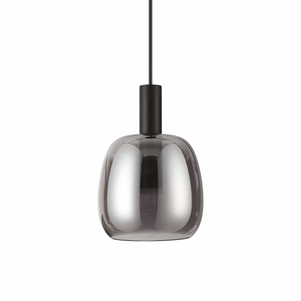 Luminaire Suspension 1 Ampoule noir Salon